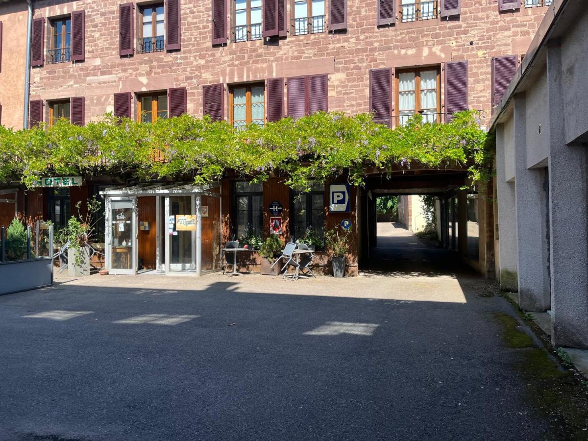 Hotel Du Lion Vert Luxeuil-les-Bains Buitenkant foto